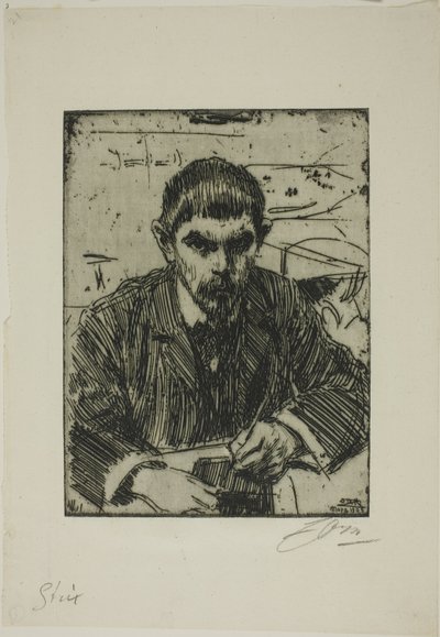 Albert Engstrom autorstwa Anders Leonard Zorn
