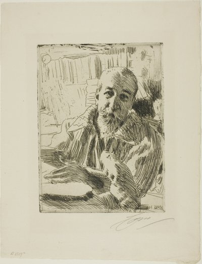 Anatole Francja autorstwa Anders Leonard Zorn