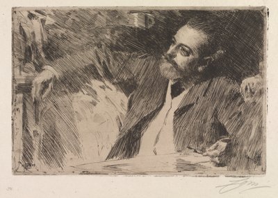 Antonin Proust autorstwa Anders Leonard Zorn