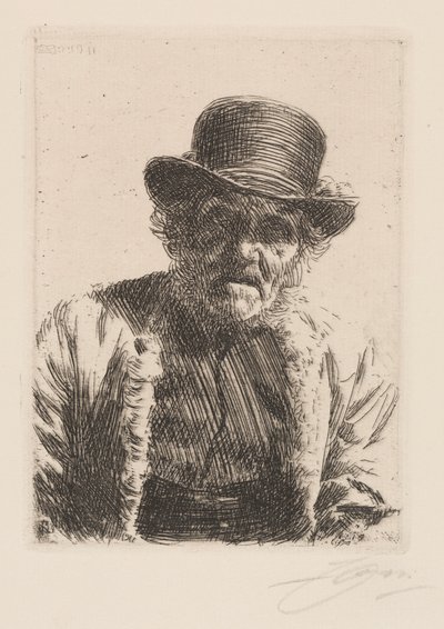 Pedel autorstwa Anders Leonard Zorn