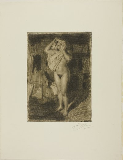 Berserk autorstwa Anders Leonard Zorn