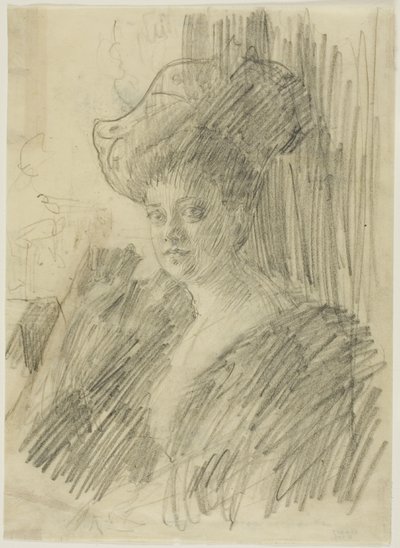 Betty Nansen autorstwa Anders Leonard Zorn