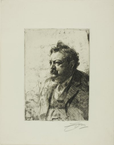 Billy Mason autorstwa Anders Leonard Zorn