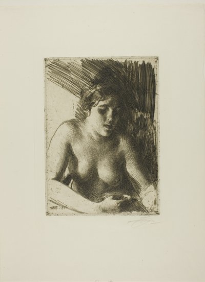 Biust autorstwa Anders Leonard Zorn