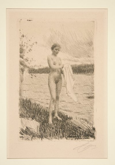 Dal Rzeka autorstwa Anders Leonard Zorn