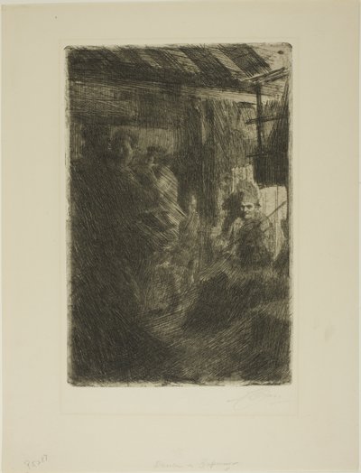 Taniec w Gopsmor autorstwa Anders Leonard Zorn
