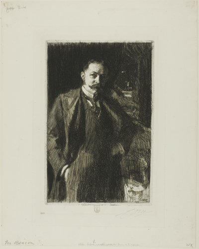 ER Bacon autorstwa Anders Leonard Zorn