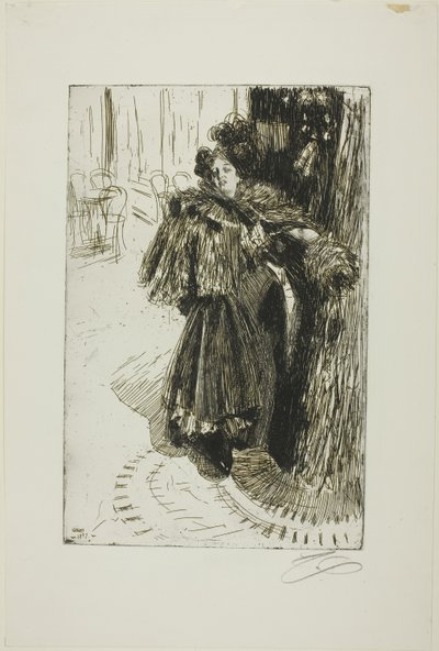 Effet de Nuit III autorstwa Anders Leonard Zorn