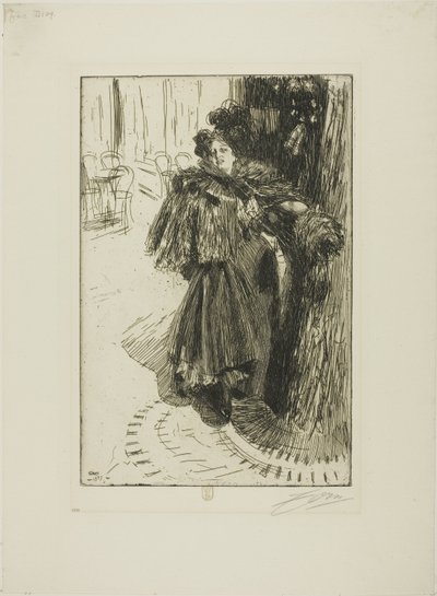 Effet de Nuit III autorstwa Anders Leonard Zorn