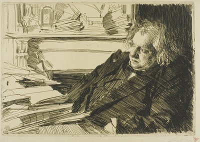 Ernest Rena autorstwa Anders Leonard Zorn