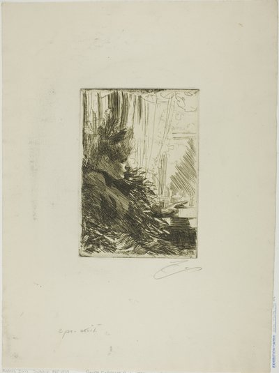 Gerda Grönberg II autorstwa Anders Leonard Zorn