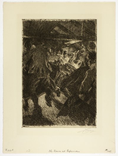 Domek Gopsmor autorstwa Anders Leonard Zorn