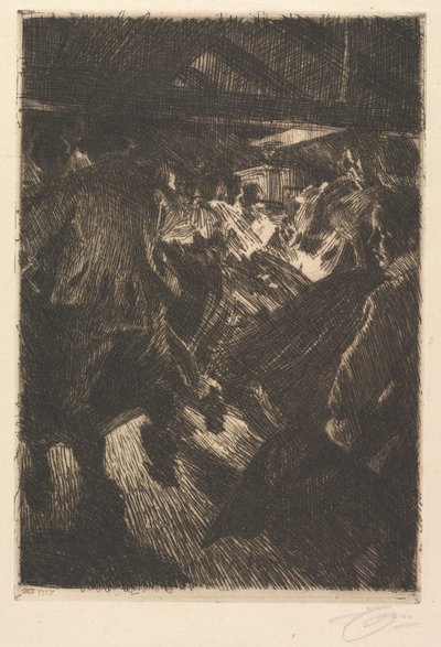 Domek Gopsmor autorstwa Anders Leonard Zorn