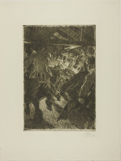 Domek Gopsmor autorstwa Anders Leonard Zorn