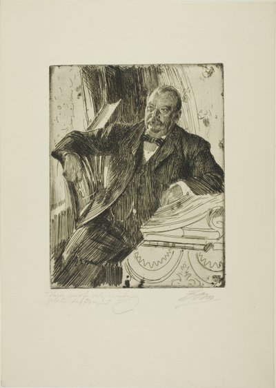 Grover Cleveland II autorstwa Anders Leonard Zorn