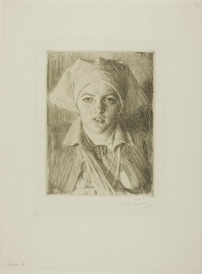 Gulli II autorstwa Anders Leonard Zorn