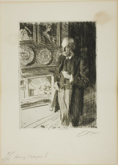 Henry Marquand autorstwa Anders Leonard Zorn