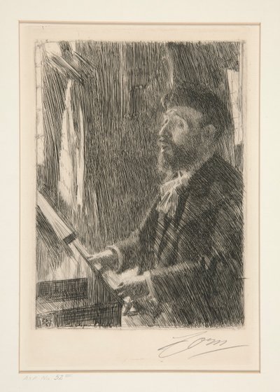 J. B. Faure autorstwa Anders Leonard Zorn