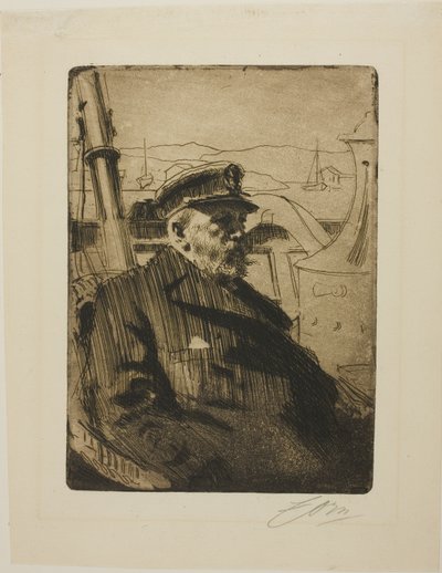 Król Oskar II (druga płyta) autorstwa Anders Leonard Zorn