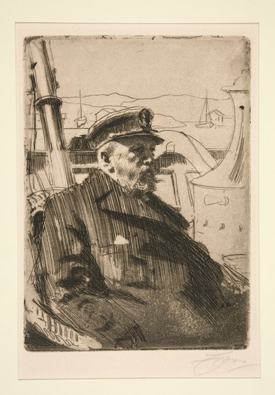 Król Oskar II autorstwa Anders Leonard Zorn
