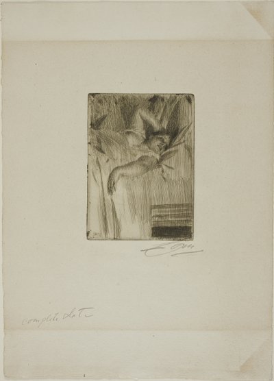 Alarm autorstwa Anders Leonard Zorn