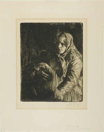 Madonna (Matka) autorstwa Anders Leonard Zorn