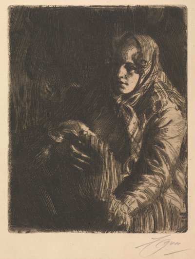 Madonna autorstwa Anders Leonard Zorn