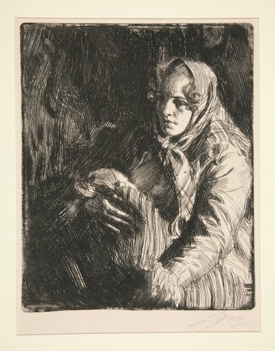 Madonna autorstwa Anders Leonard Zorn