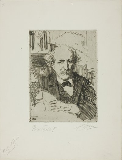 Marcellin Berthelot autorstwa Anders Leonard Zorn