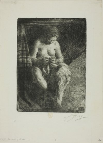 Naprawa autorstwa Anders Leonard Zorn