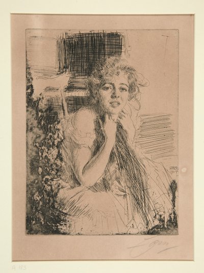 SM. Emma Rasmussen autorstwa Anders Leonard Zorn