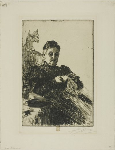 Pani Lamm II autorstwa Anders Leonard Zorn
