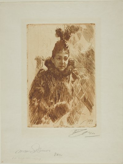 Pani Salomon autorstwa Anders Leonard Zorn
