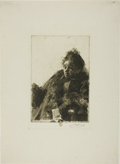 Pani Szymon II autorstwa Anders Leonard Zorn