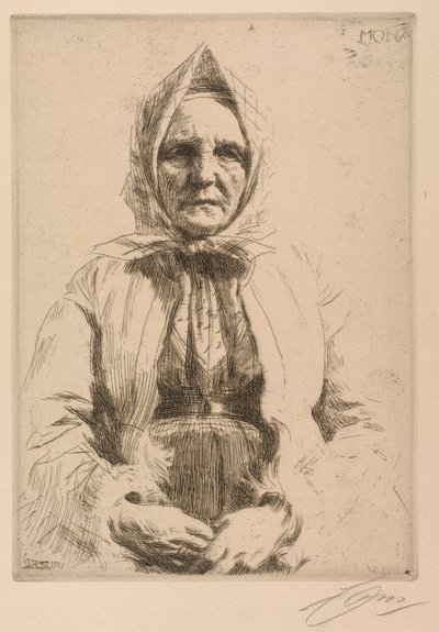 Mona autorstwa Anders Leonard Zorn