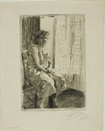 Poranek autorstwa Anders Leonard Zorn