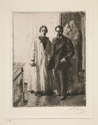 Państwo Atherton Curtis autorstwa Anders Leonard Zorn