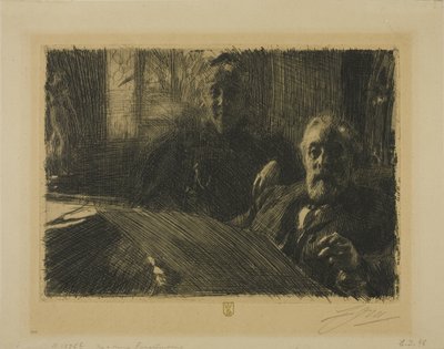 Państwo Fürstenberg autorstwa Anders Leonard Zorn