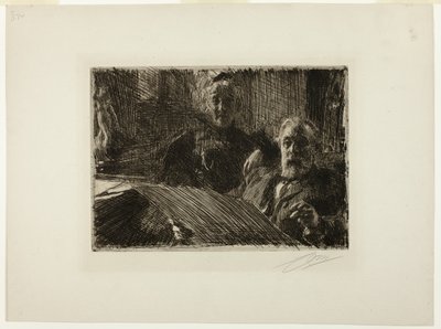 Państwo Fürstenberg autorstwa Anders Leonard Zorn