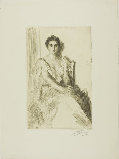 Pani Cleveland II autorstwa Anders Leonard Zorn