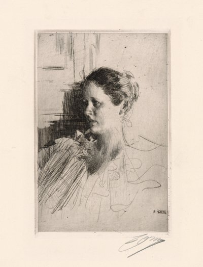 Pani Nagel autorstwa Anders Leonard Zorn