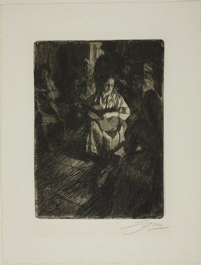 Muzyka rodzinna autorstwa Anders Leonard Zorn