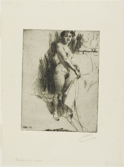 Nanette autorstwa Anders Leonard Zorn