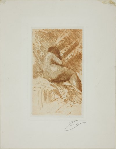Nagie studium autorstwa Anders Leonard Zorn