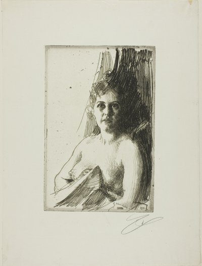 Studium aktu III autorstwa Anders Leonard Zorn