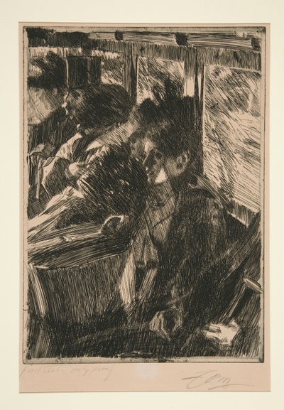 Omnibus autorstwa Anders Leonard Zorn