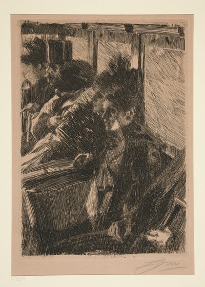 Omnibus autorstwa Anders Leonard Zorn