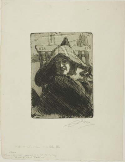 Na Atlantyku autorstwa Anders Leonard Zorn