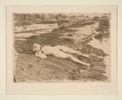 Na piaskach autorstwa Anders Leonard Zorn