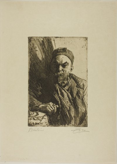 Paweł Verlaine II autorstwa Anders Leonard Zorn